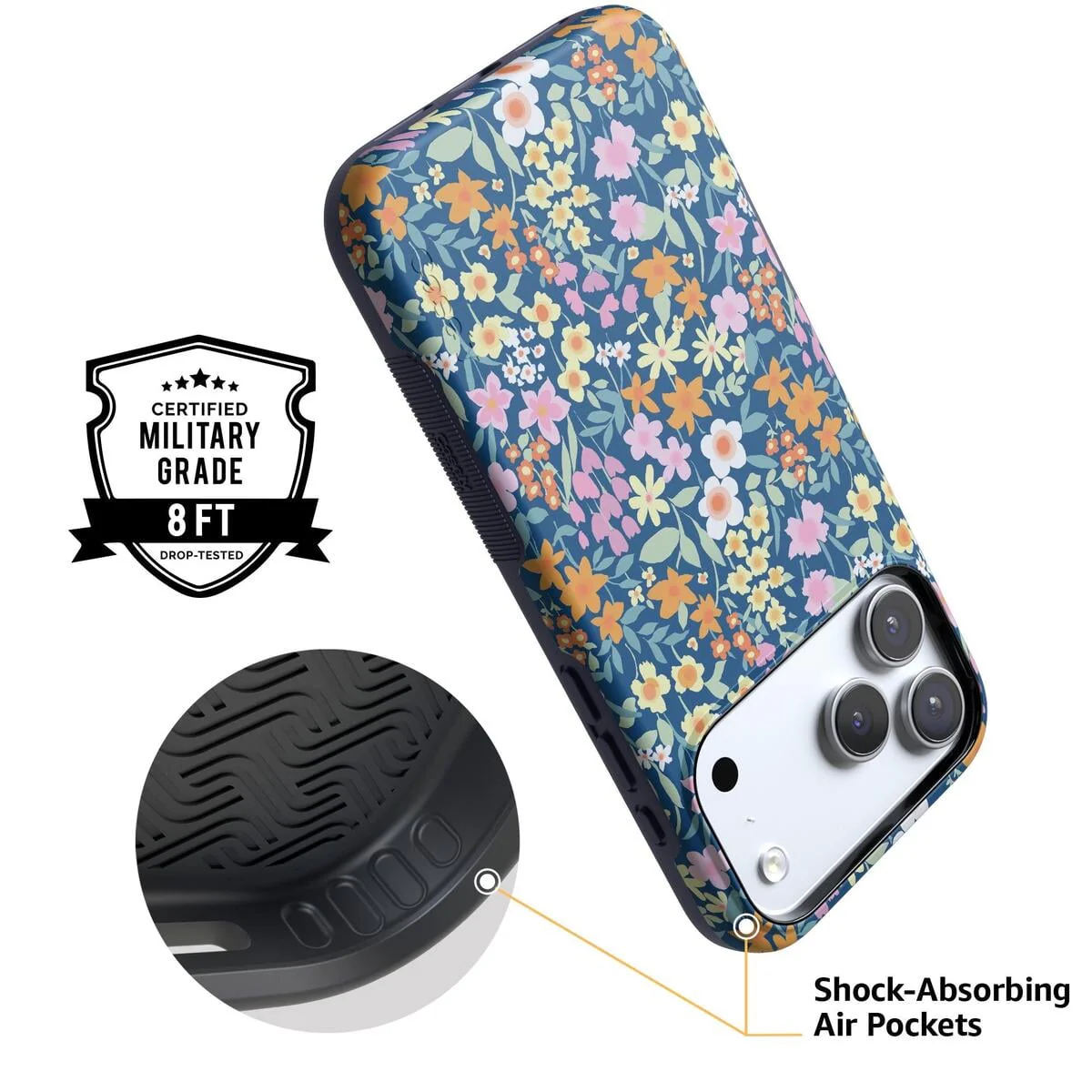 Full Bloom | Navy Floral Case - Image 4