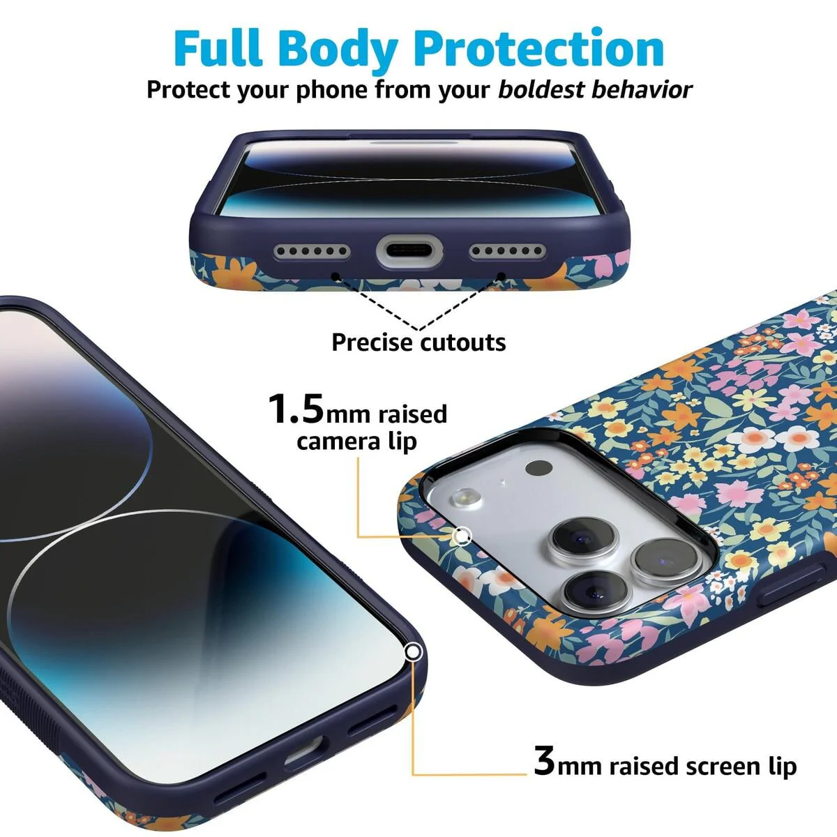 Full Bloom | Navy Floral Case - Image 6