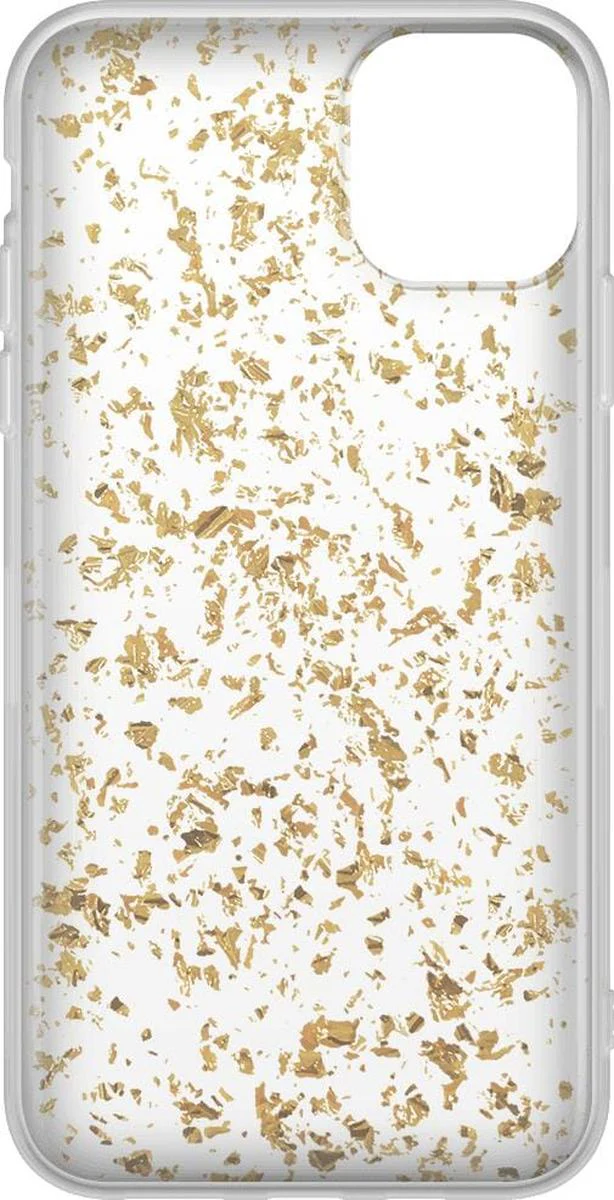 Morning Sparkle | Rose and Gold Flaked Clear Case - Image 10