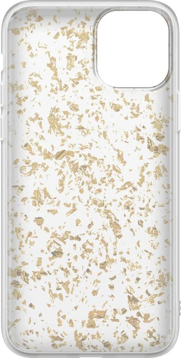 Morning Sparkle | Rose and Gold Flaked Clear Case - Image 8
