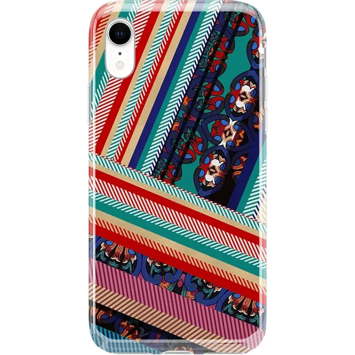 Wearing Layers | Layered Patchwork iPhone Case - Image 13