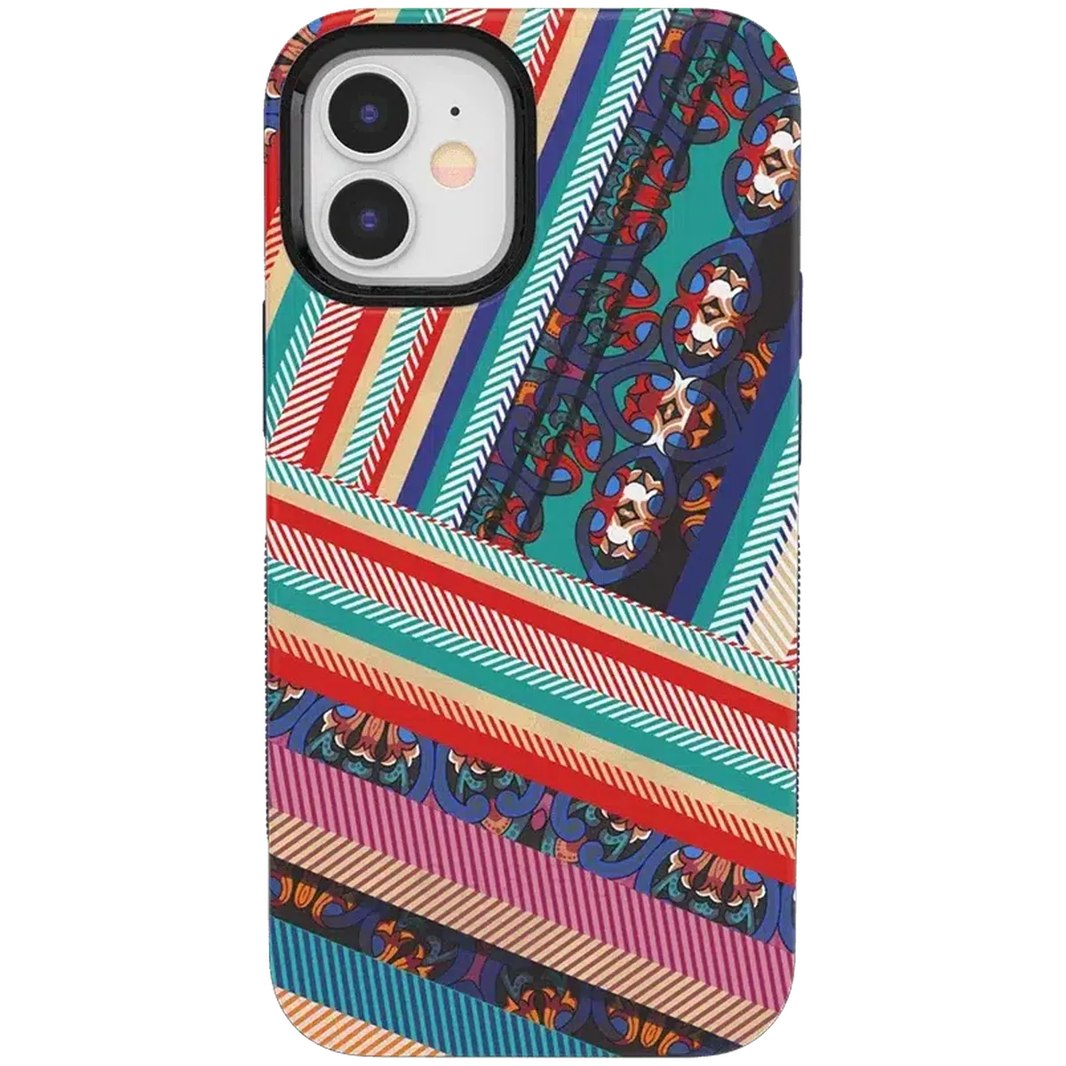 Wearing Layers | Layered Patchwork iPhone Case - Image 27