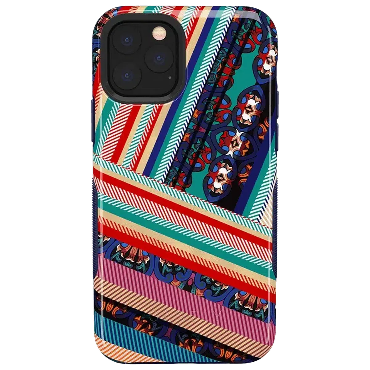 Wearing Layers | Layered Patchwork iPhone Case - Image 39