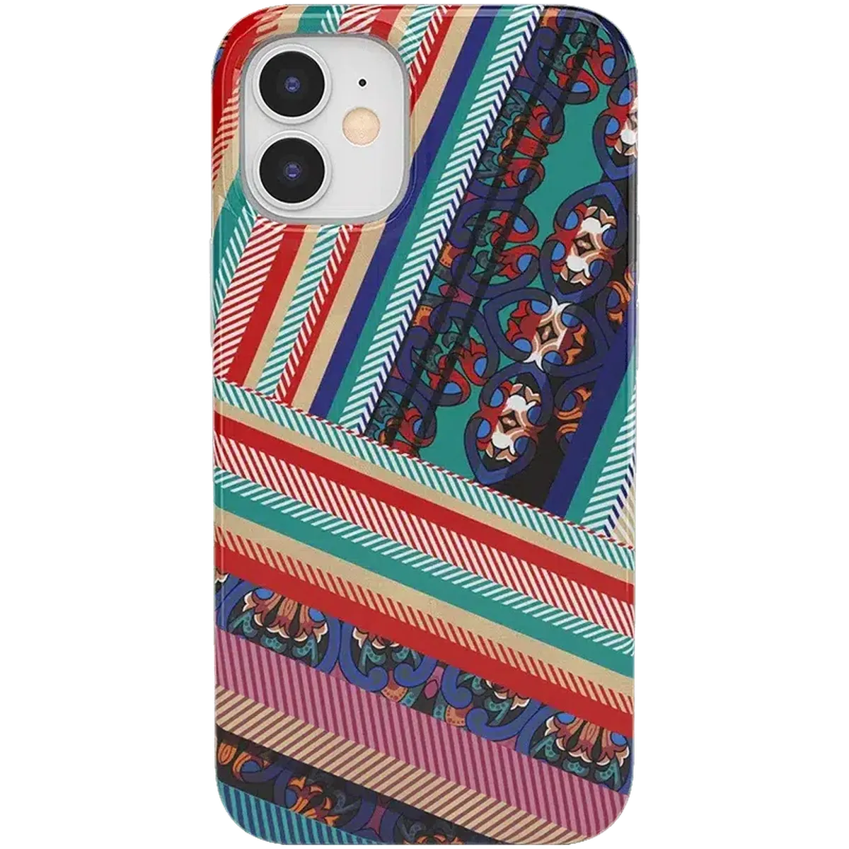 Wearing Layers | Layered Patchwork iPhone Case - Image 4