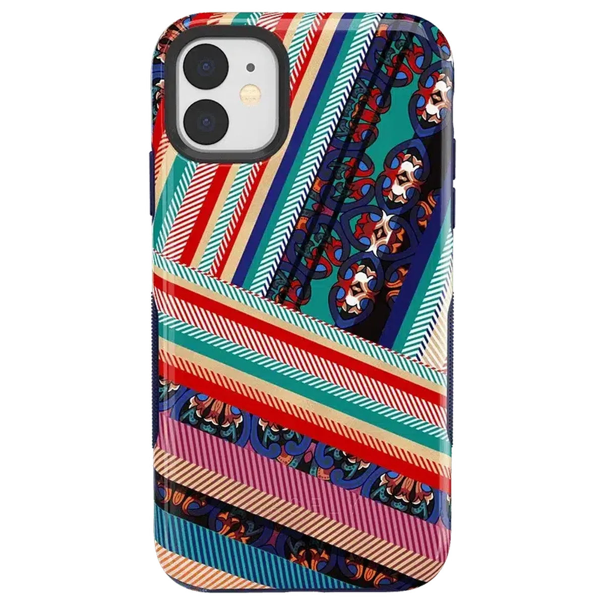 Wearing Layers | Layered Patchwork iPhone Case - Image 42
