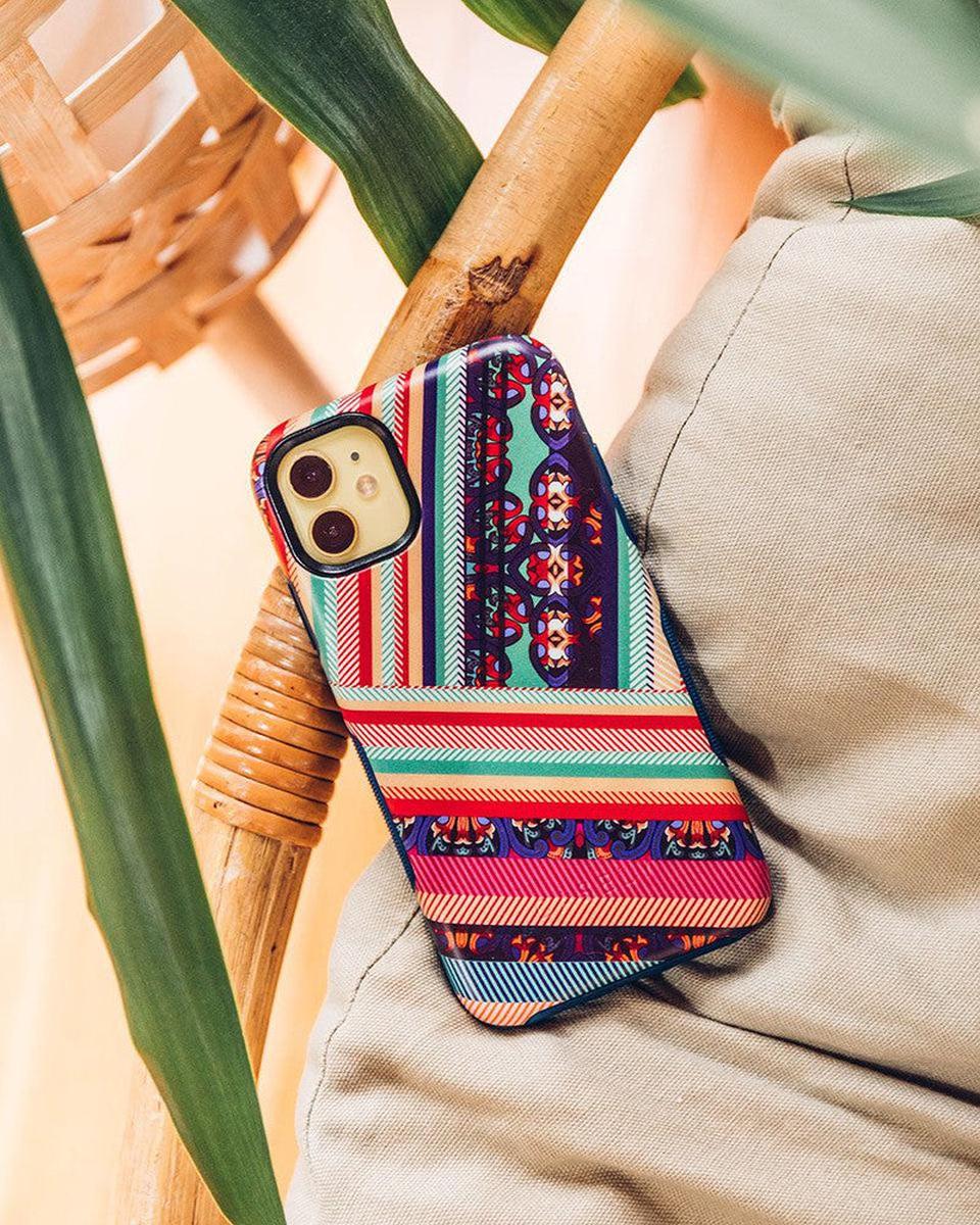 Wearing Layers | Layered Patchwork iPhone Case - Image 54