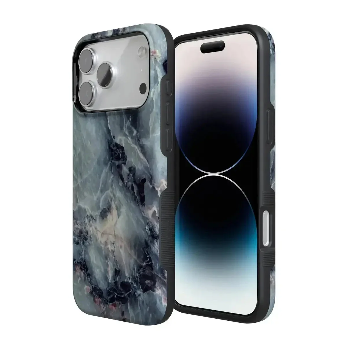 Floral Forest | Navy Cherry Blossom Floral Case - Image 117