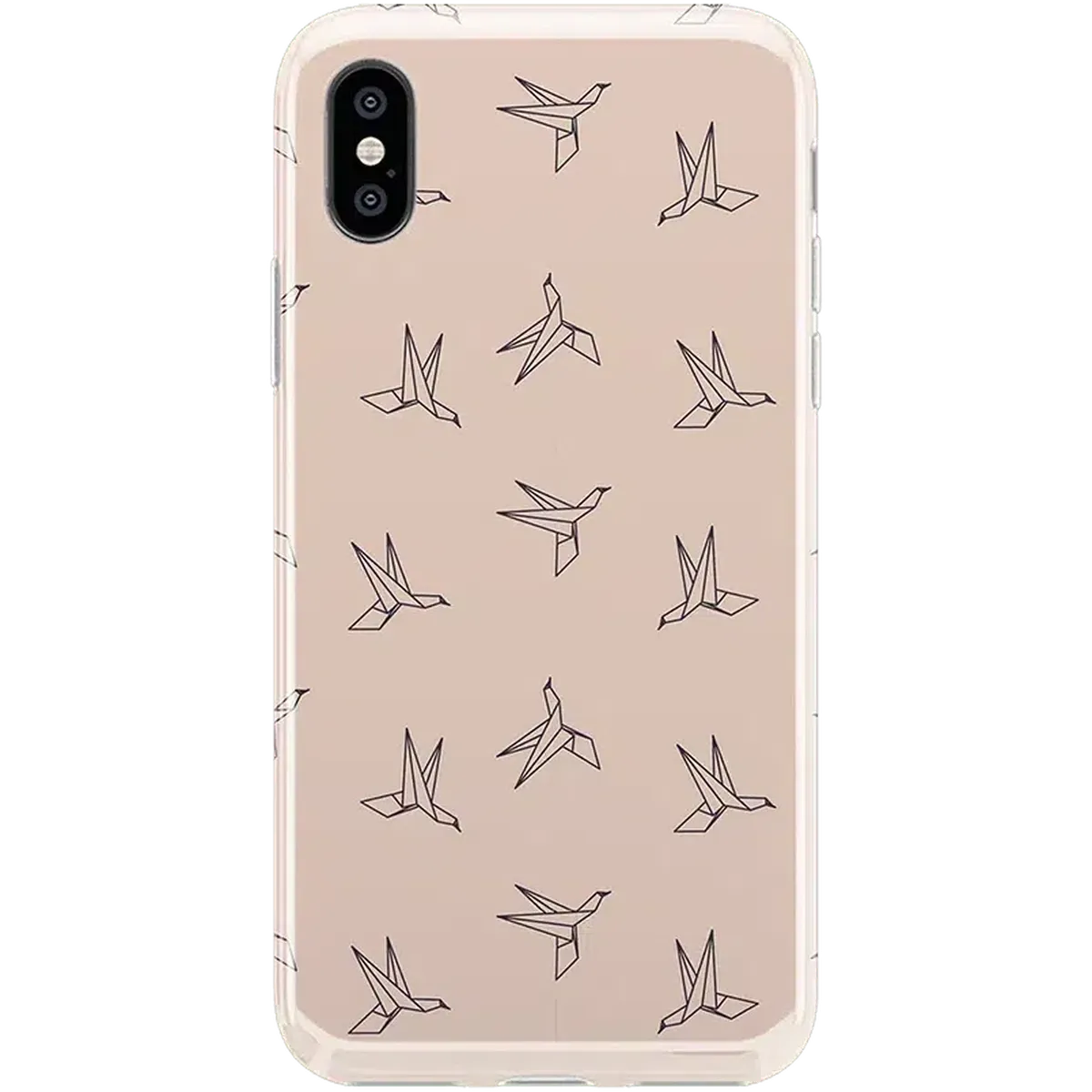 Paper Crane Origami | Beige Pattern - Image 13