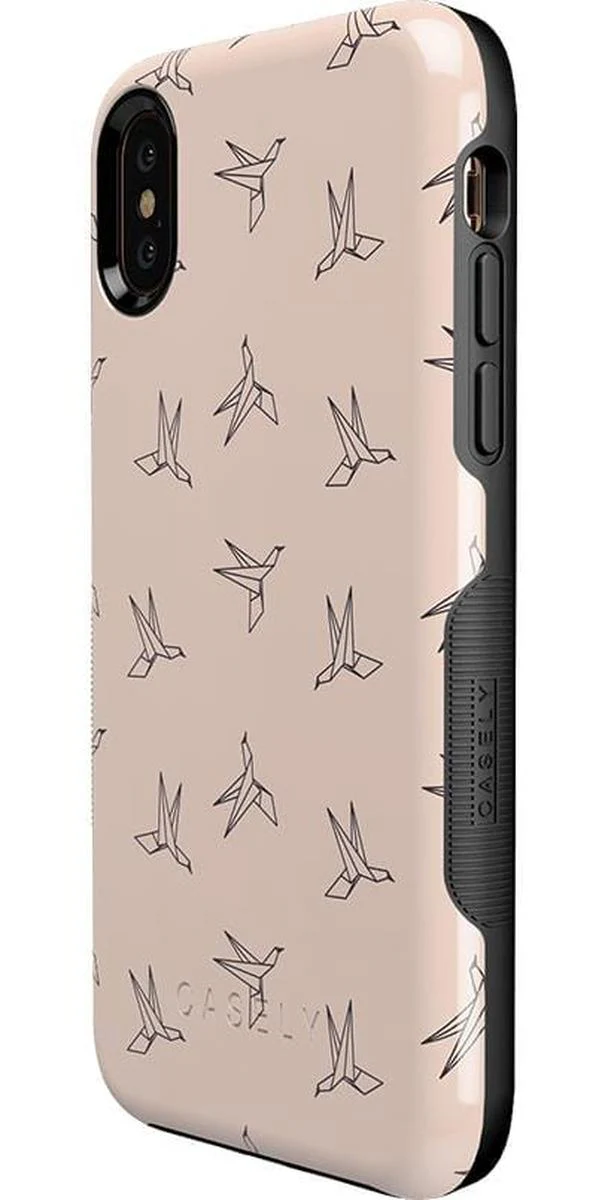 Paper Crane Origami | Beige Pattern - Image 35