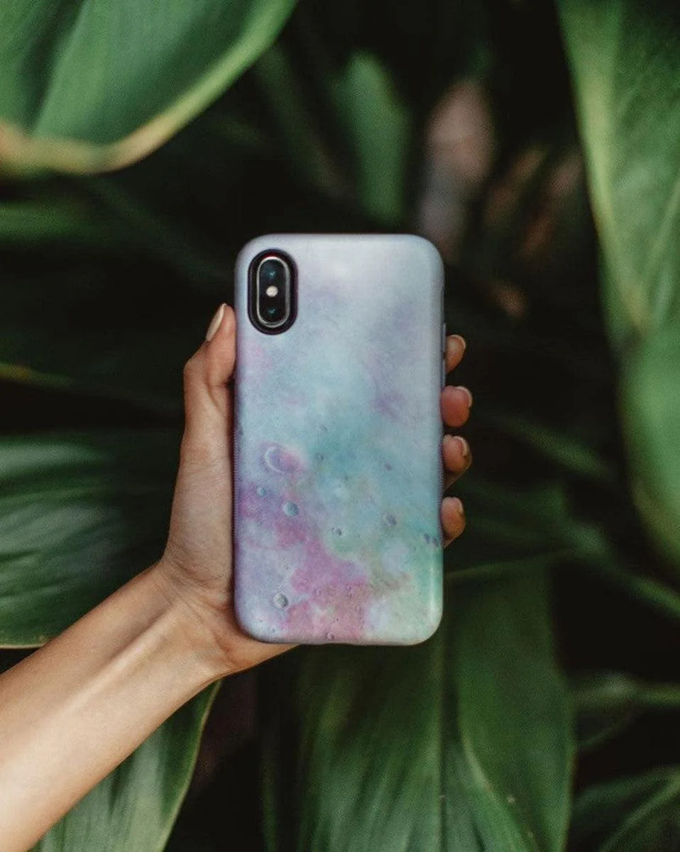 Over the Moon | Pastel Marble Moon Case - Image 41