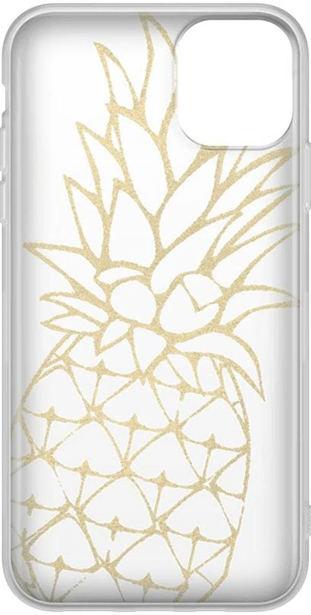 You're a Fine-Apple | Gold Pineapple Clear Case - Image 10