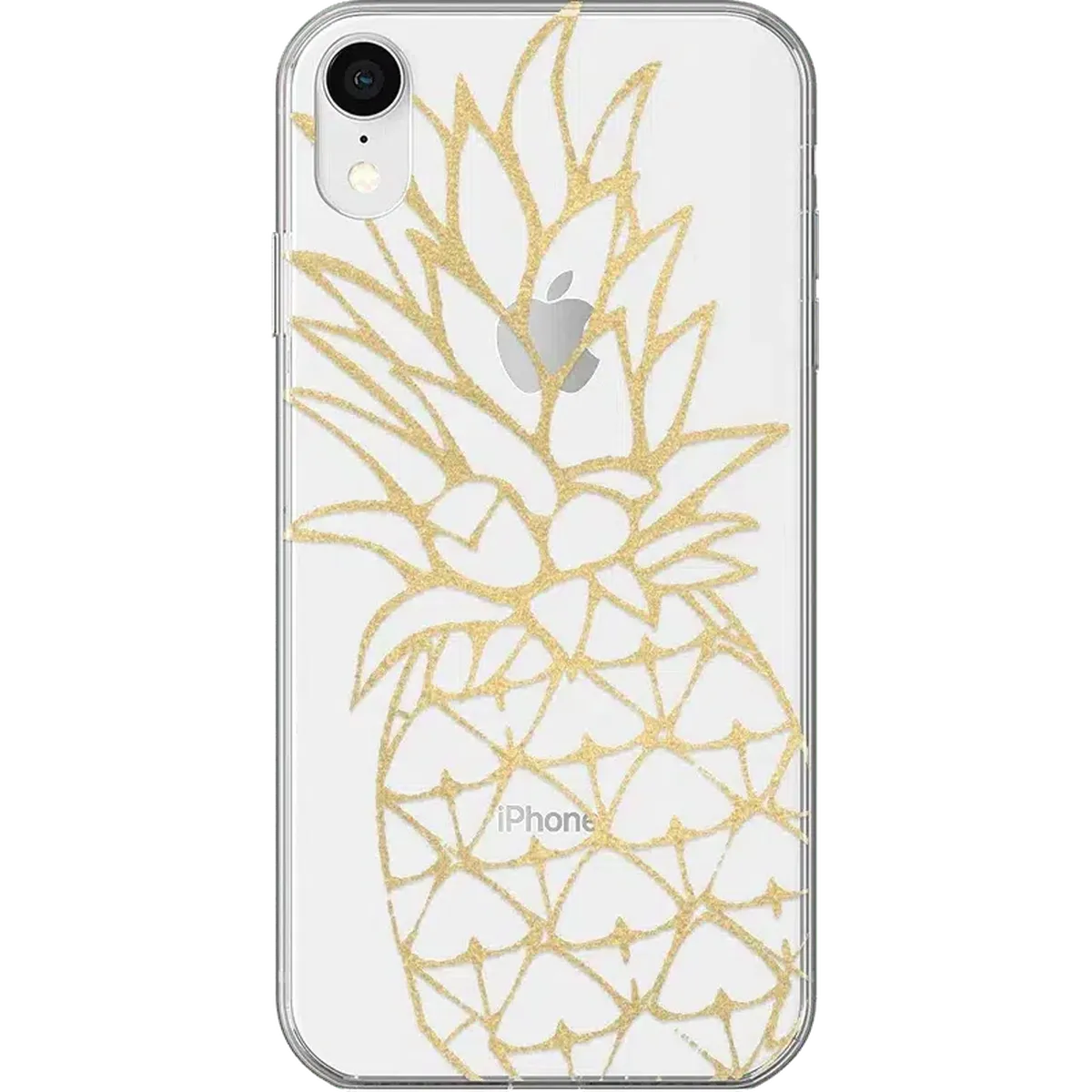 You're a Fine-Apple | Gold Pineapple Clear Case - Image 11