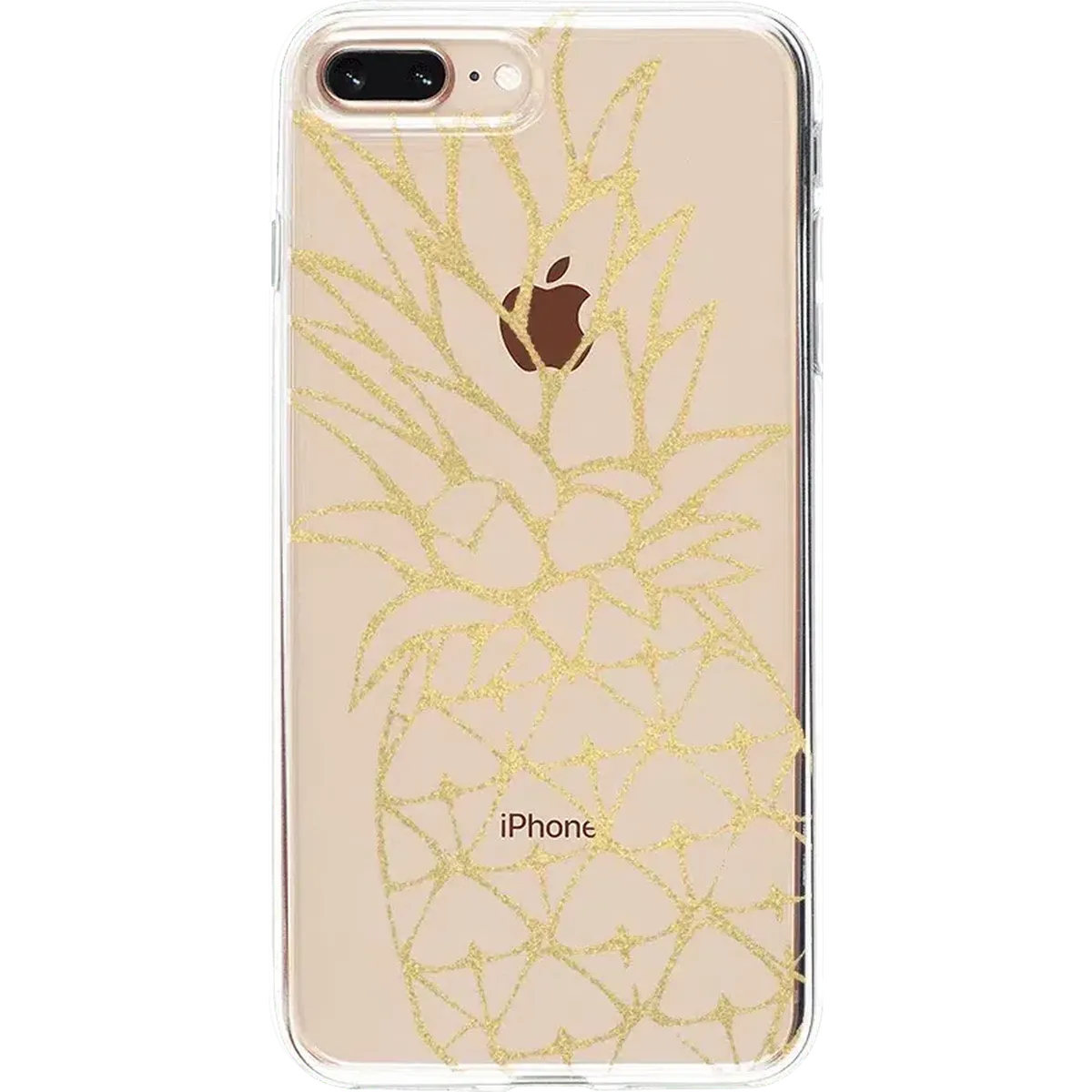 You're a Fine-Apple | Gold Pineapple Clear Case - Image 15