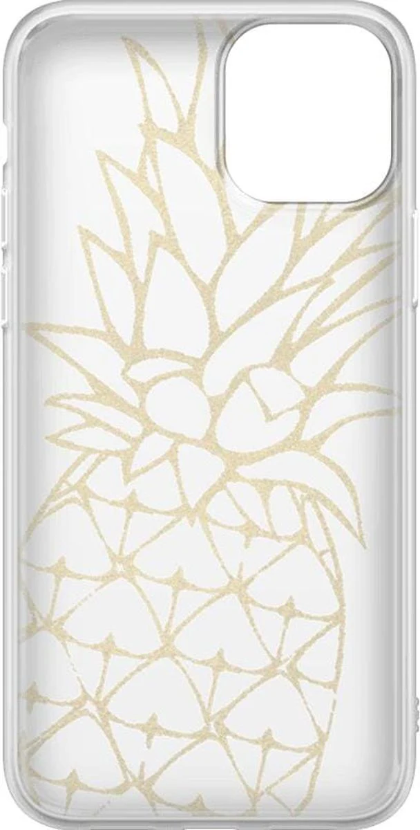 You're a Fine-Apple | Gold Pineapple Clear Case - Image 8