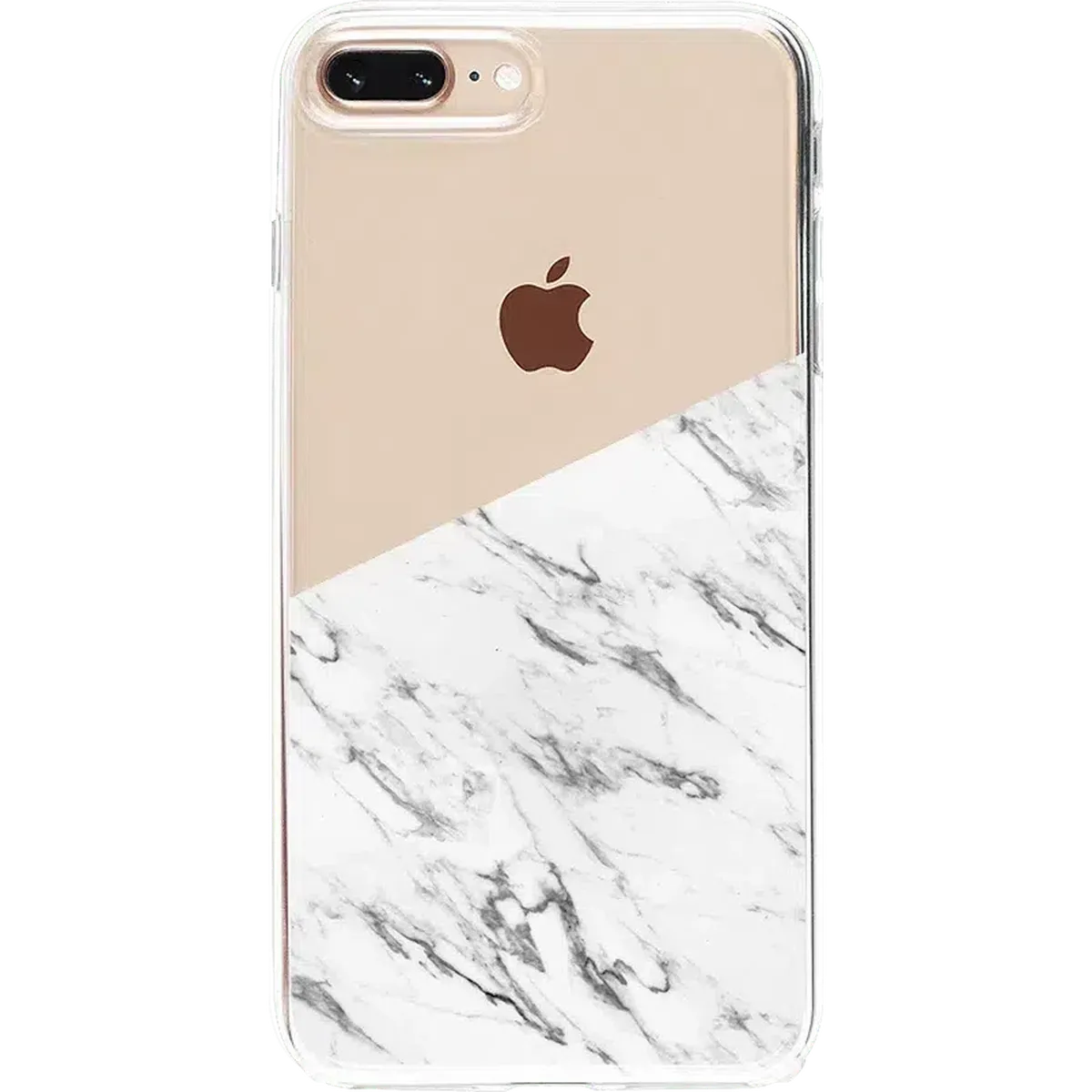 Let's Split | Half White Clear Marble Case - Image 10