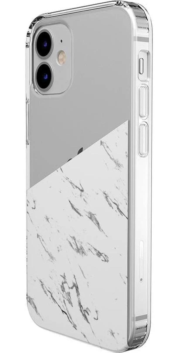 Let's Split | Half White Clear Marble Case - Image 5