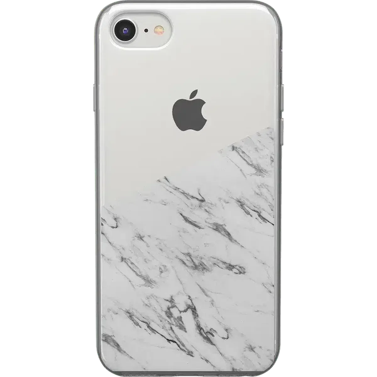 Let's Split | Half White Clear Marble Case - Image 7