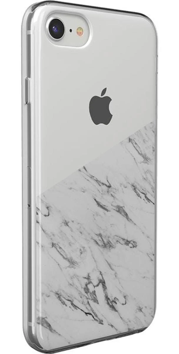 Let's Split | Half White Clear Marble Case - Image 8