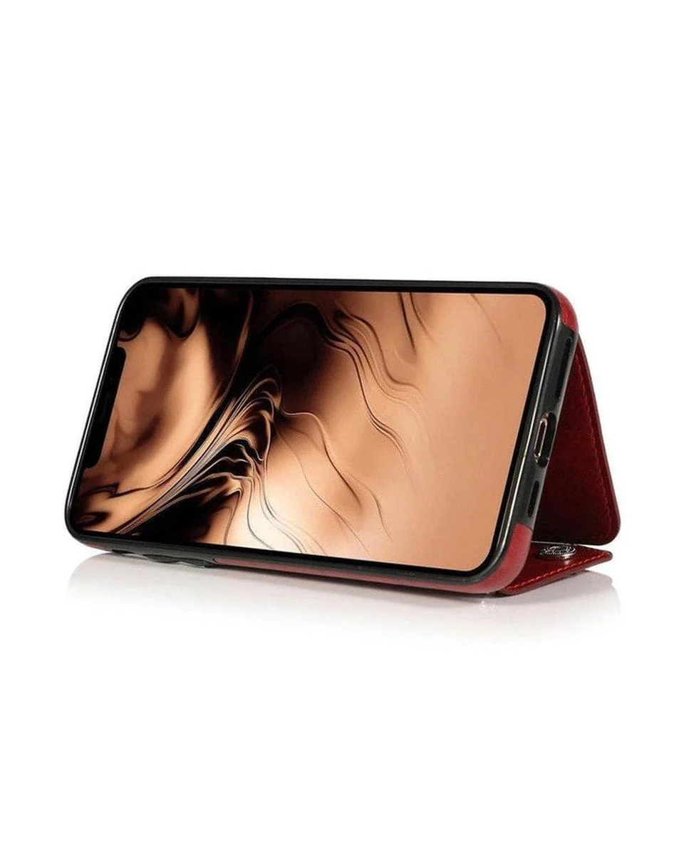 Red Vegan Leather | Wallet Case - Image 30
