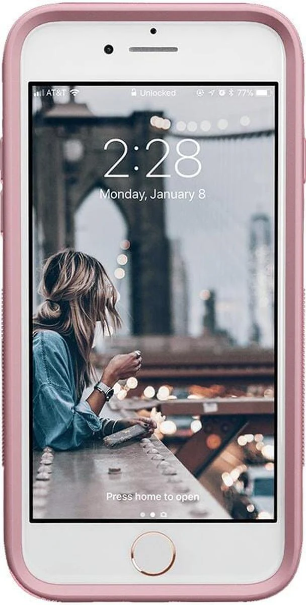 Dark Pink on Pink | Ultra-Protective Bold Case - Image 6