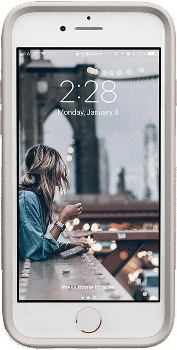 Taupe on Nude | Ultra-Protective Bold Case - Image 23