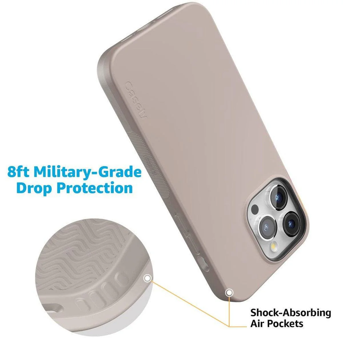 Taupe on Nude | Ultra-Protective Bold Case - Image 51