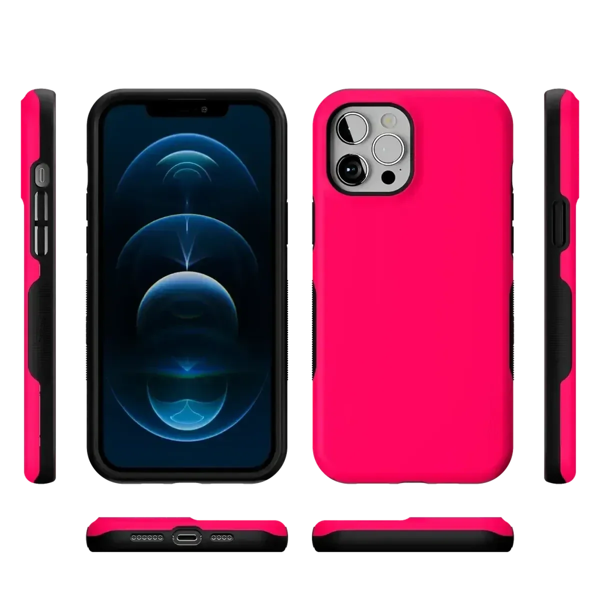 Think Pink | Solid Neon Pink Case - Image 137