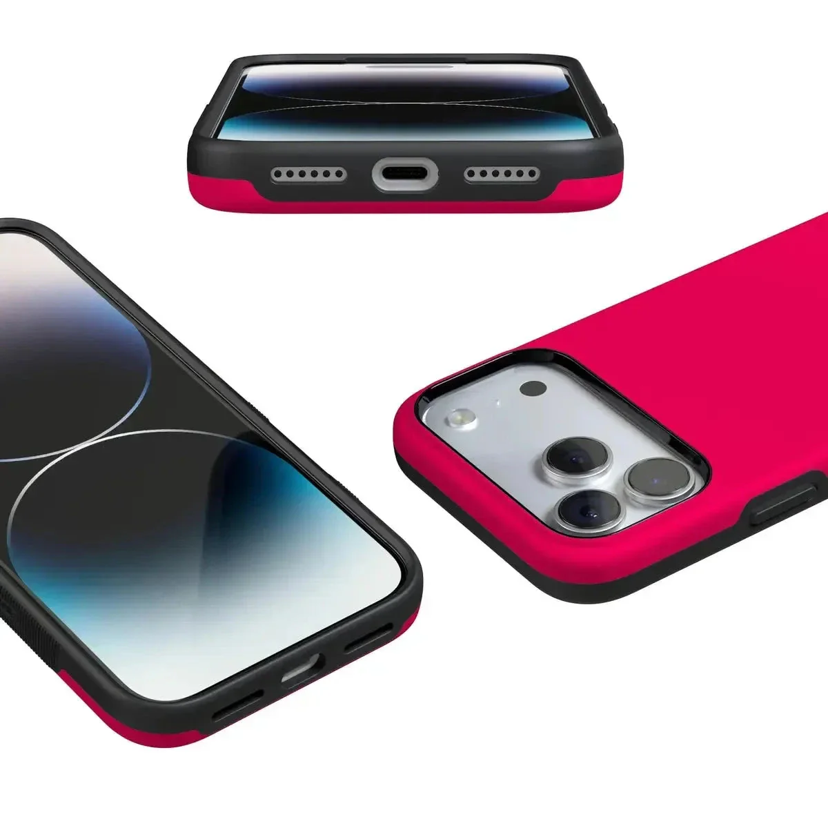 Think Pink | Solid Neon Pink Case - Image 169