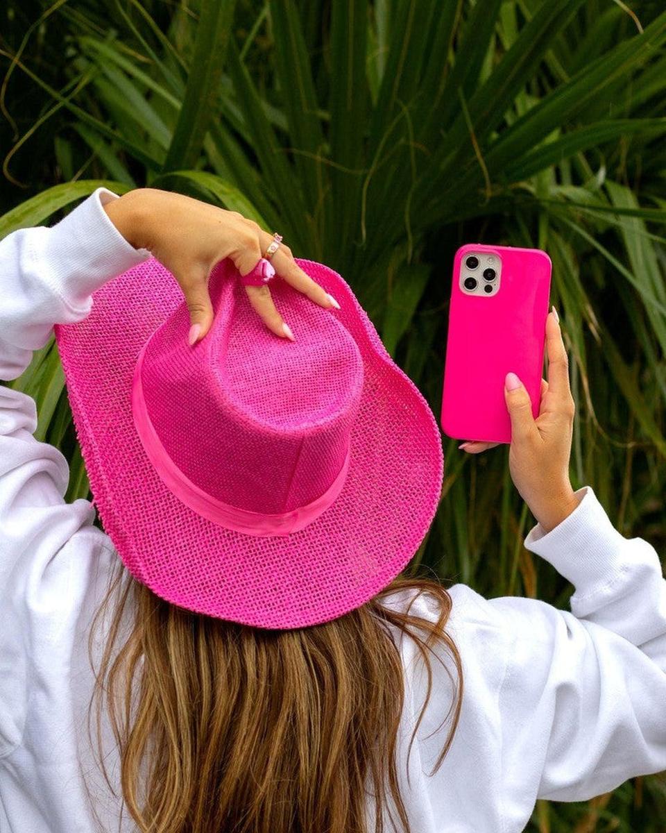 Think Pink | Solid Neon Pink Case - Image 52