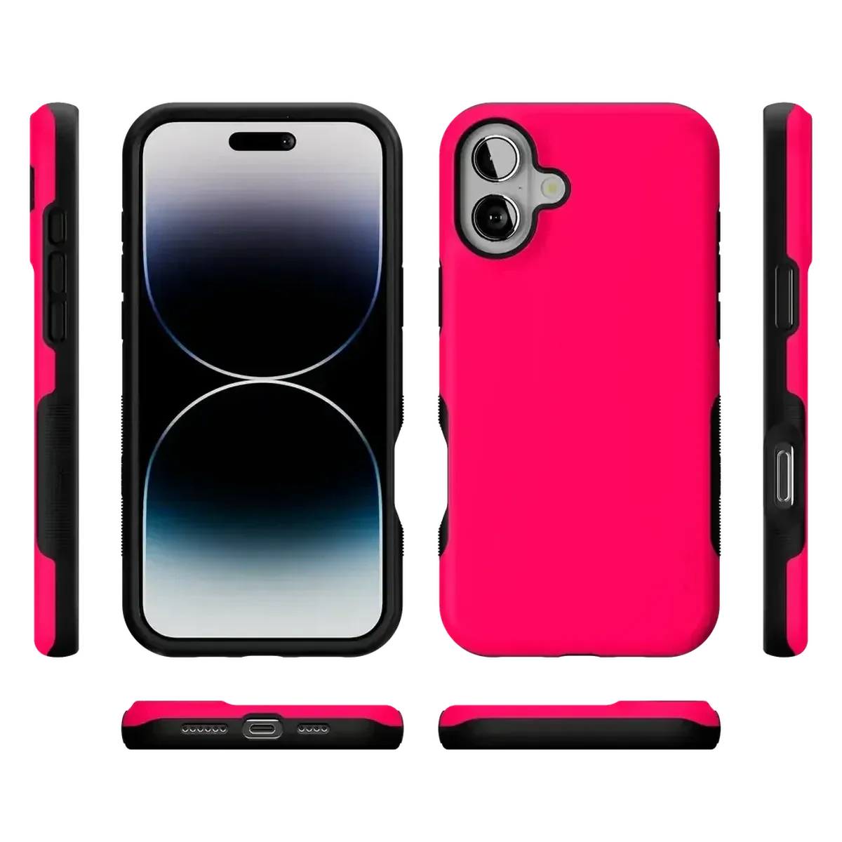 Think Pink | Solid Neon Pink Case - Image 67