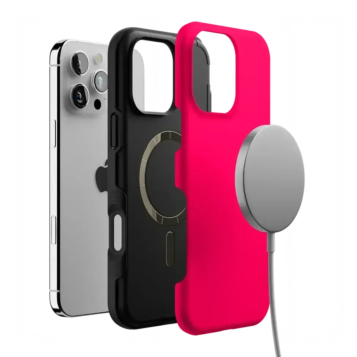Think Pink | Solid Neon Pink Case - Image 74
