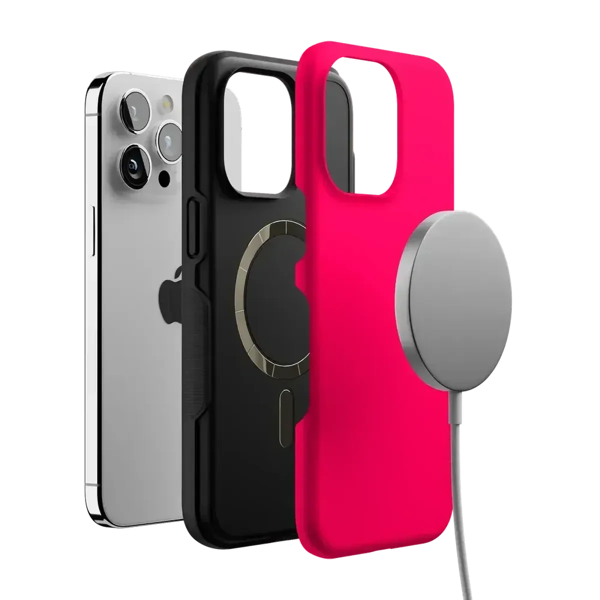 Think Pink | Solid Neon Pink Case - Image 94
