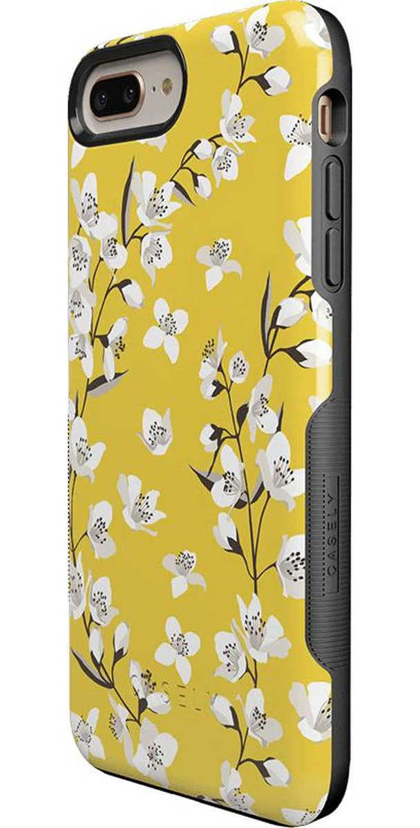 Floral Forest | Yellow Cherry Blossom Floral Case - Image 43